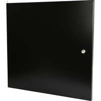 Steel Front Door for 6U Environ Wall Racks Black